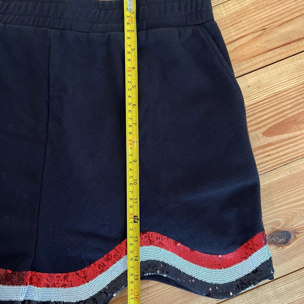 QUEEN OF SPARKLES - shorts set, XL, cotton fabric